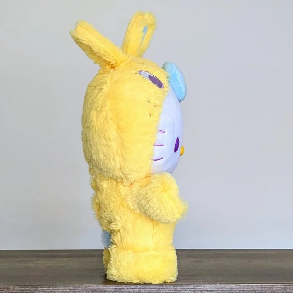 💛Sanrio Hello Kitty Easter Bunny Animated/Musical Side Stepper Plush 🎵 - Picture 4 of 10